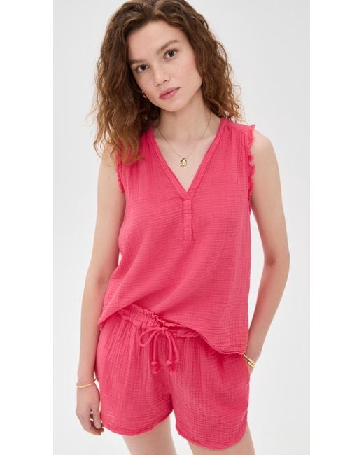 Xirena Pink Evva Top