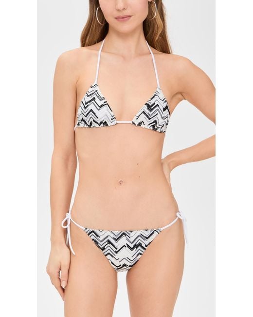 Missoni Black Bikini Set