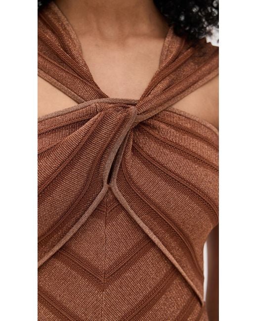 Zimmermann Illuminate Halter Dress | Lyst Canada