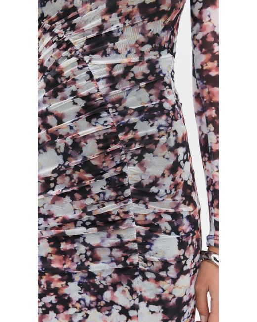 MINKPINK Multicolor Audrey Mesh Midi Dress