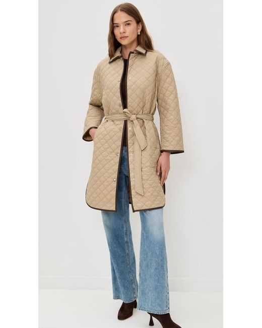 Rag & Bone Natural Kelly Quilted Jacket