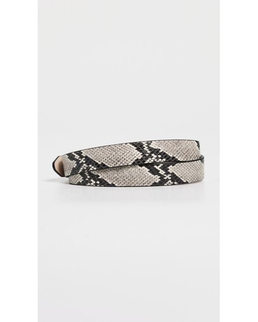 Rag & Bone Black Small Audrey Belt