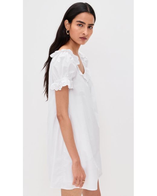 Posse White Ezra Shift Dress