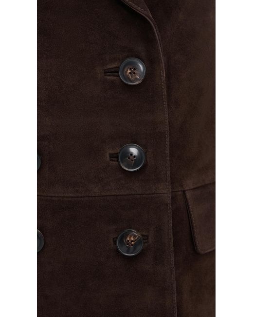 Madewell Black Double-Breasted Blazer