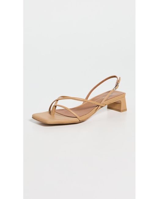 INTENTIONALLY ______ Black Fifi Sandals