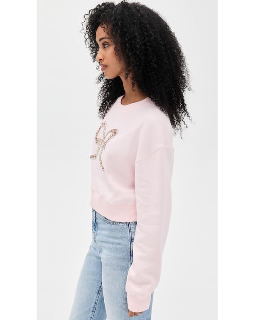 LoveShackFancy White Rylan Pullover