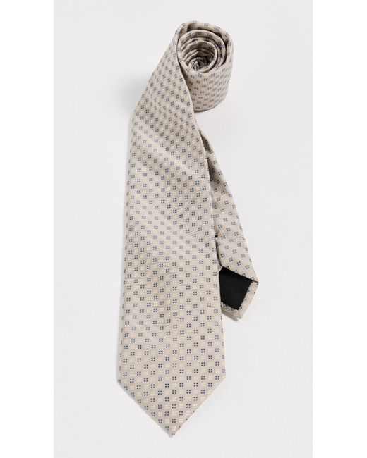 Boss White H Tie for men