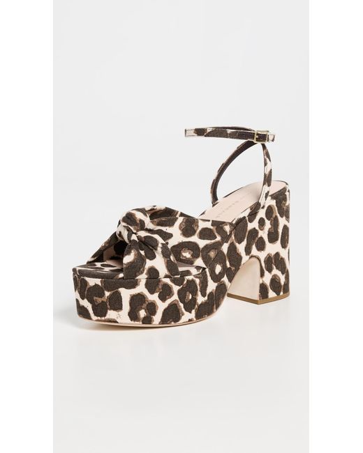 Loeffler Randall Multicolor Chunky Platform Sandals