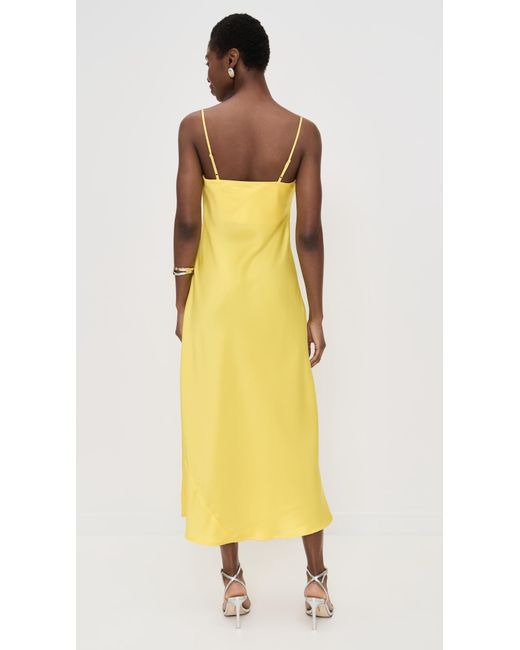 navy blue dress for baby girl Yellow Backless Dresses main image 1