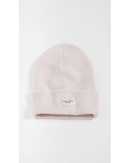 Rag & Bone Natural Addison Beanie