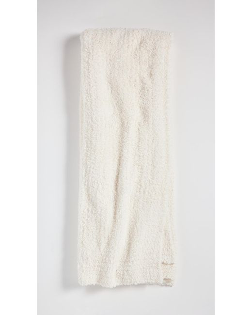 Barefoot Dreams White Cozychic Throw