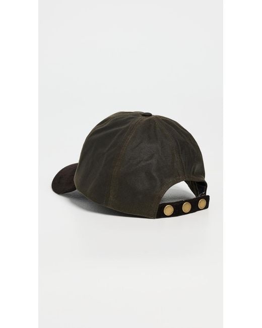 Barbour Black Ashby Cap for men