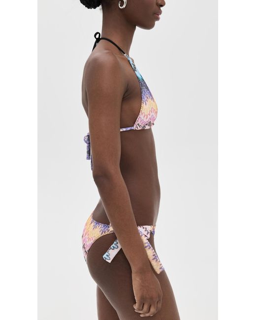 Missoni Brown Bikini Set
