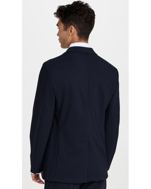 Theory Blue Clinton Precision Ponte Blazer for men