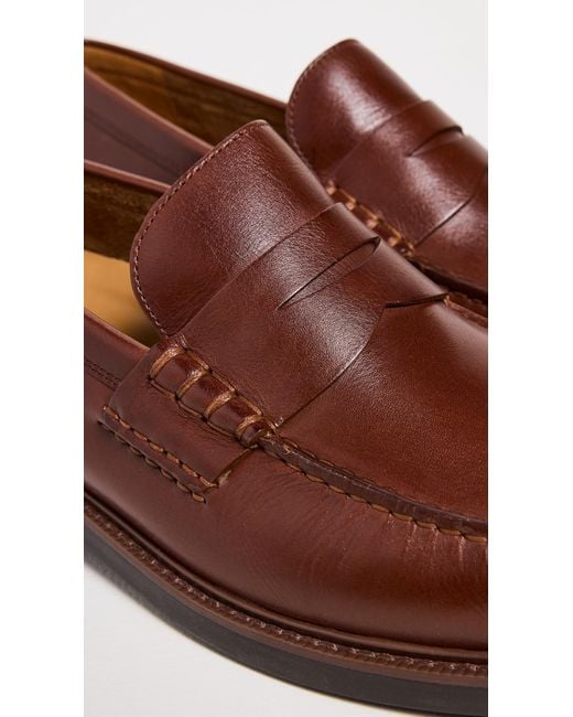 Cole Haan Brown Pinch Prep Penny Loafers for men