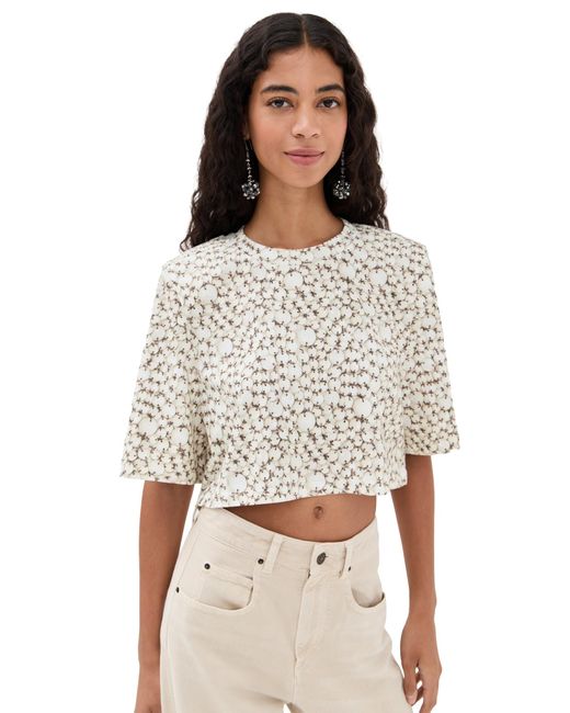 Isabel Marant Black Zaely Top