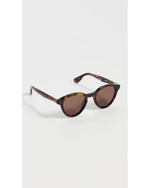 Krewe Black Barrett Sunglasses
