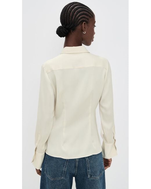 Rag & Bone Natural Venus Combo Cami Blouse