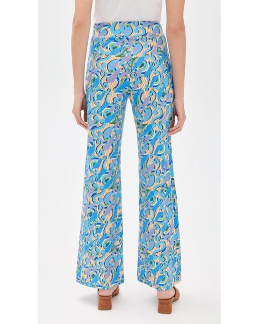 De Loreta Blue Sur Pants