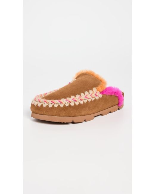 Mou Multicolor Winer Bio Overstitching Slides
