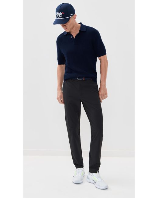Ralph Lauren Black On Course Matte Stretch Nylon Pants 32 for men