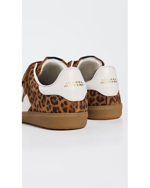 Isabel Marant Brown Beth Sneaker