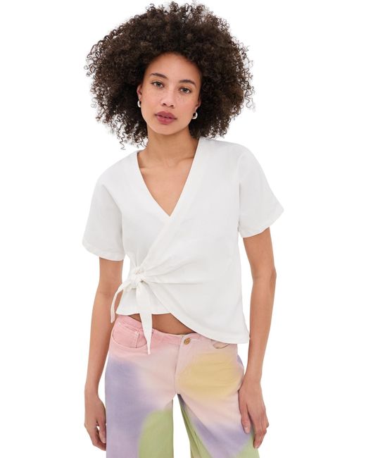 Sixxta White Wave Top