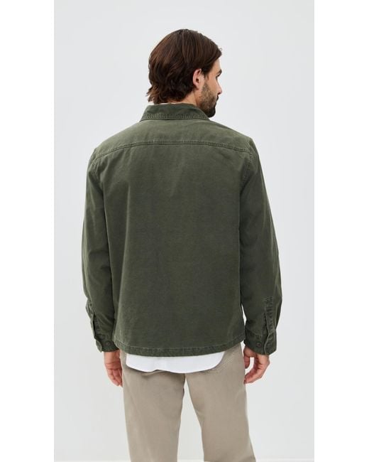 Faherty Brand Green Lakeside Cpo Jacket for men