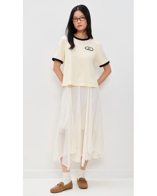 Sea Black Hester Solid Ringer T-Shirt