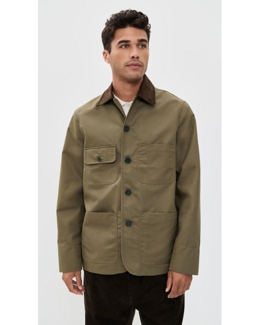 Universal Works Green Merchant Jacket for men