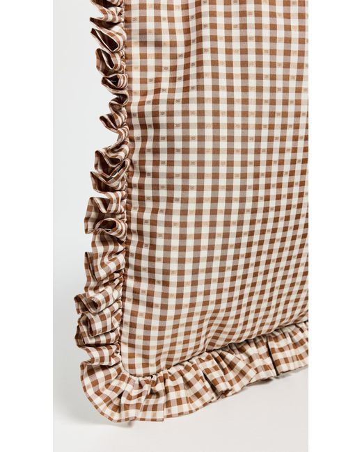 Loeffler Randall Natural Justine Ruffle Tote
