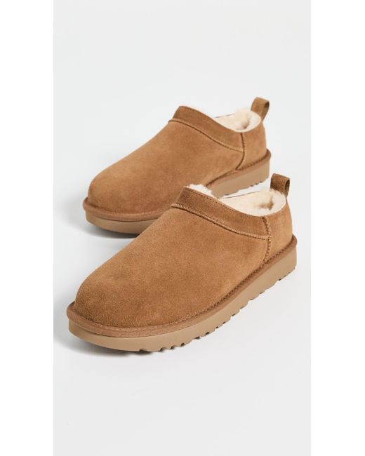Ugg White Classic Micro Boots