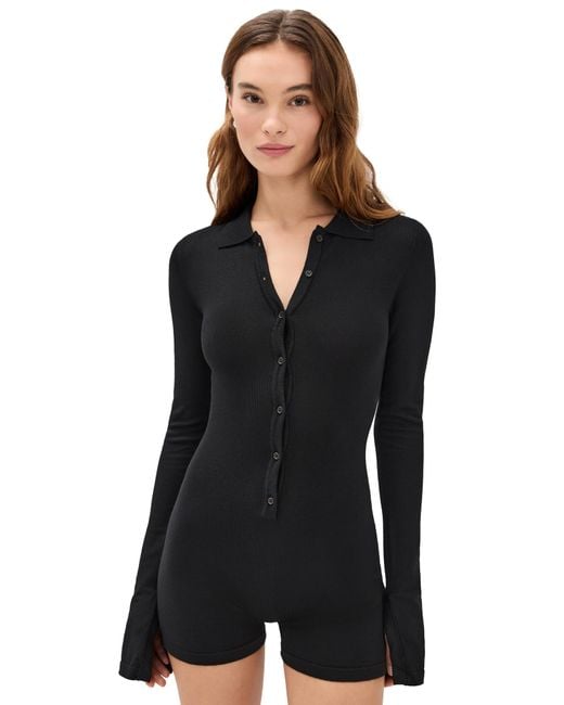 Lioness Black Brit Girl Romper