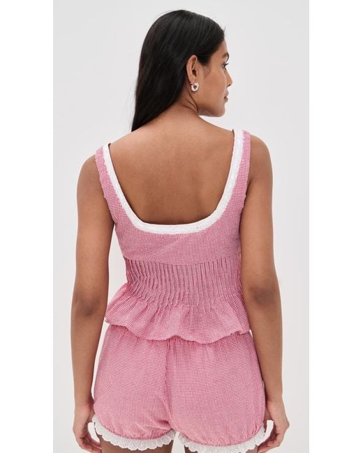 Nia Pink Lemon Top