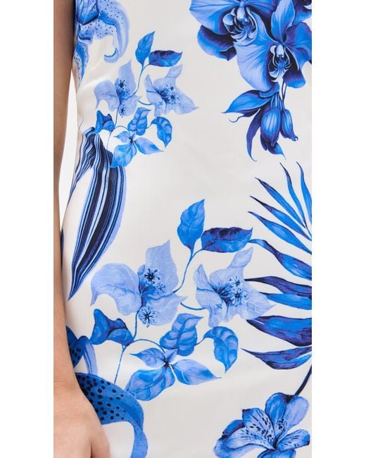 Rococo Sand Blue Midi Dress