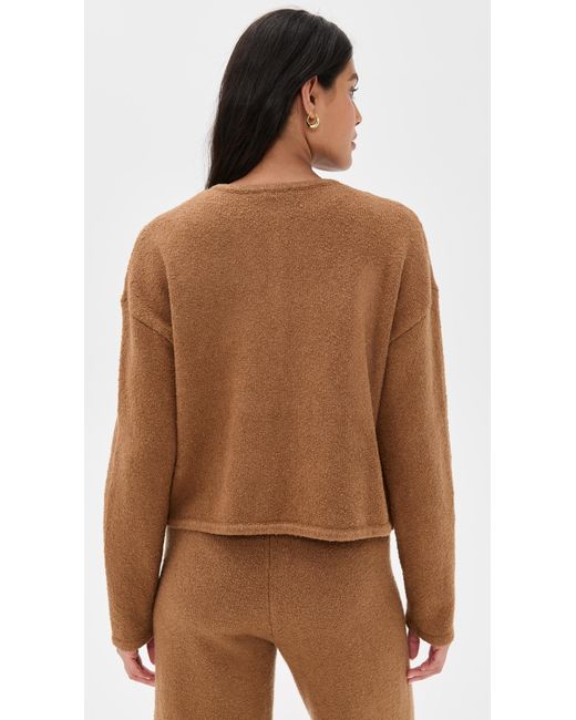 Splendid Brown X Cella Jane Button Up Cardigan