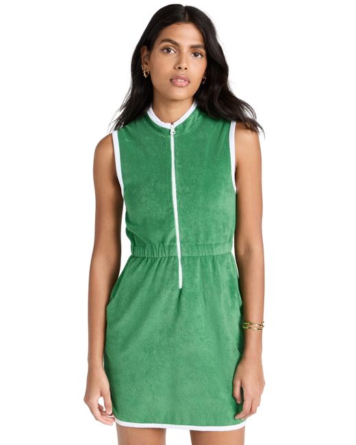 Kule Green Kue The Terry Dress