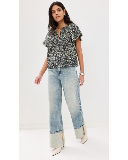 Ulla Johnson Black Sena Top