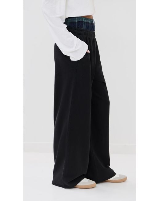 Acne Black Sweatpants