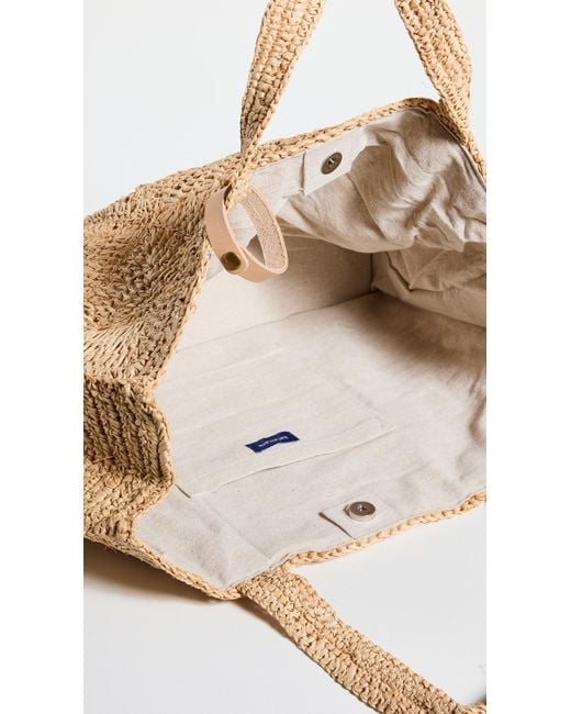 Hat Attack Natural Portia Luxe Tote