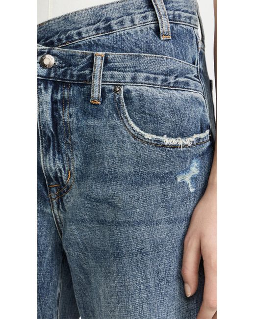 Pistola Denim Bobbie High Rise Wide Leg 