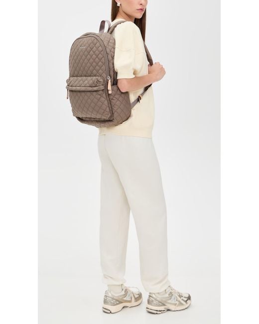 MZ Wallace Brown Metro Backpack Deluxe