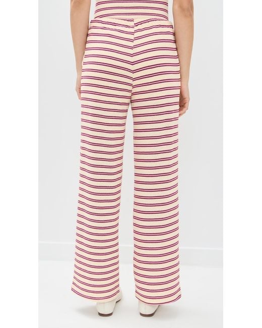 Bailey Rose Red Striped Pants