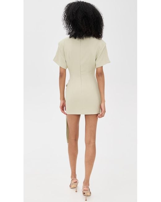 strapless summer mini dress Glamour Girl Strapless Bubble Hem Mini Dress | White | Womens