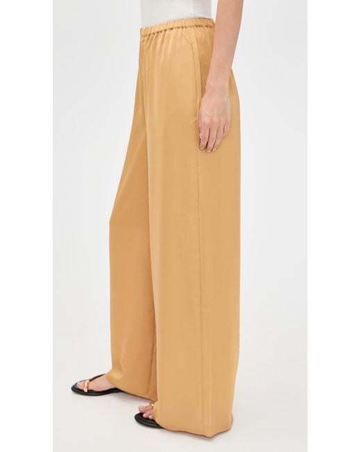 FAVORITE DAUGHTER Natural The Effortless Wide Leg Pants