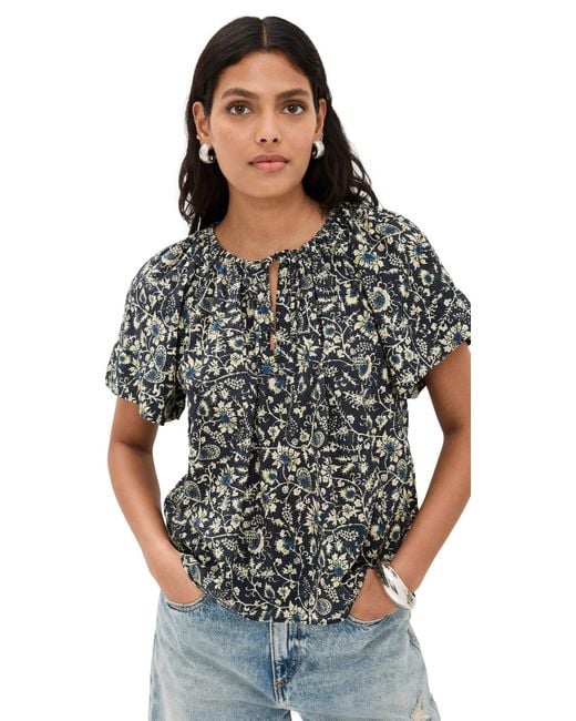 Ulla Johnson Black Sena Top