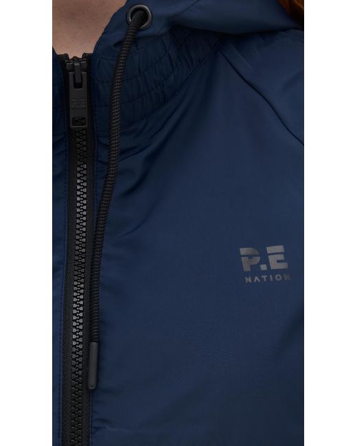 P.E Nation Blue P. E Nation Down Jacket