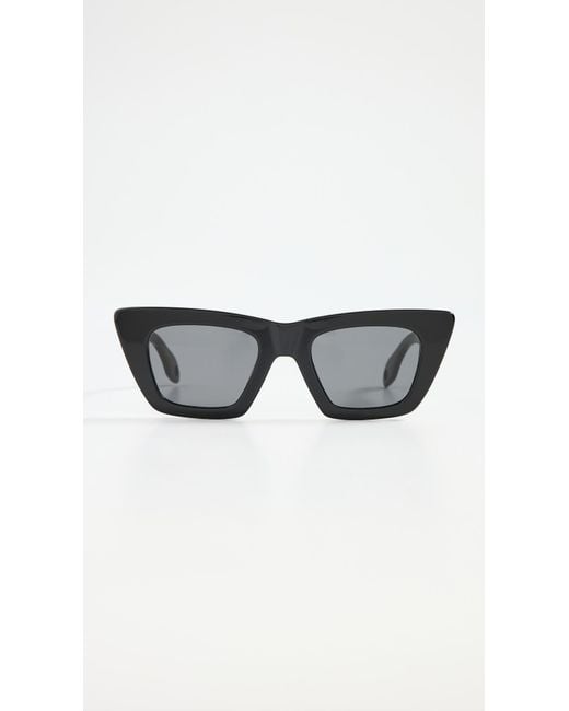 Elisa Johnson Black Lori Sunglasses