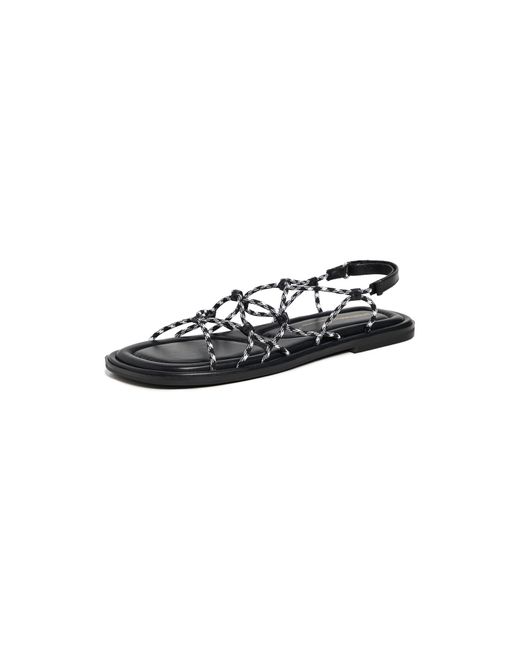INTENTIONALLY ______ Black Lychee Sandals