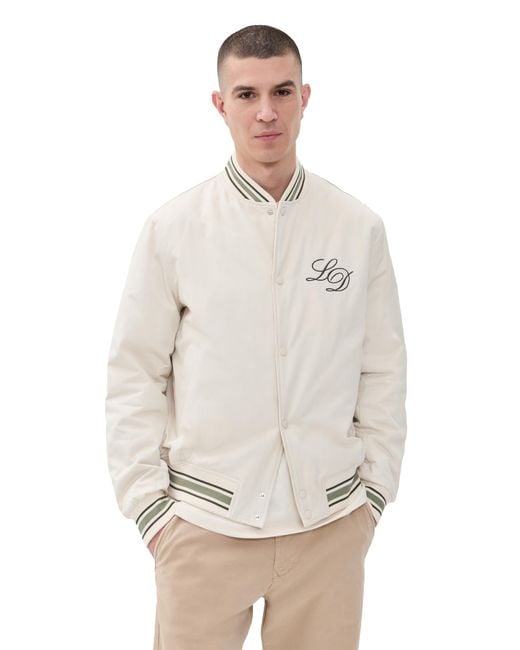 Les Deux Natural Tech Varsity Jacket for men